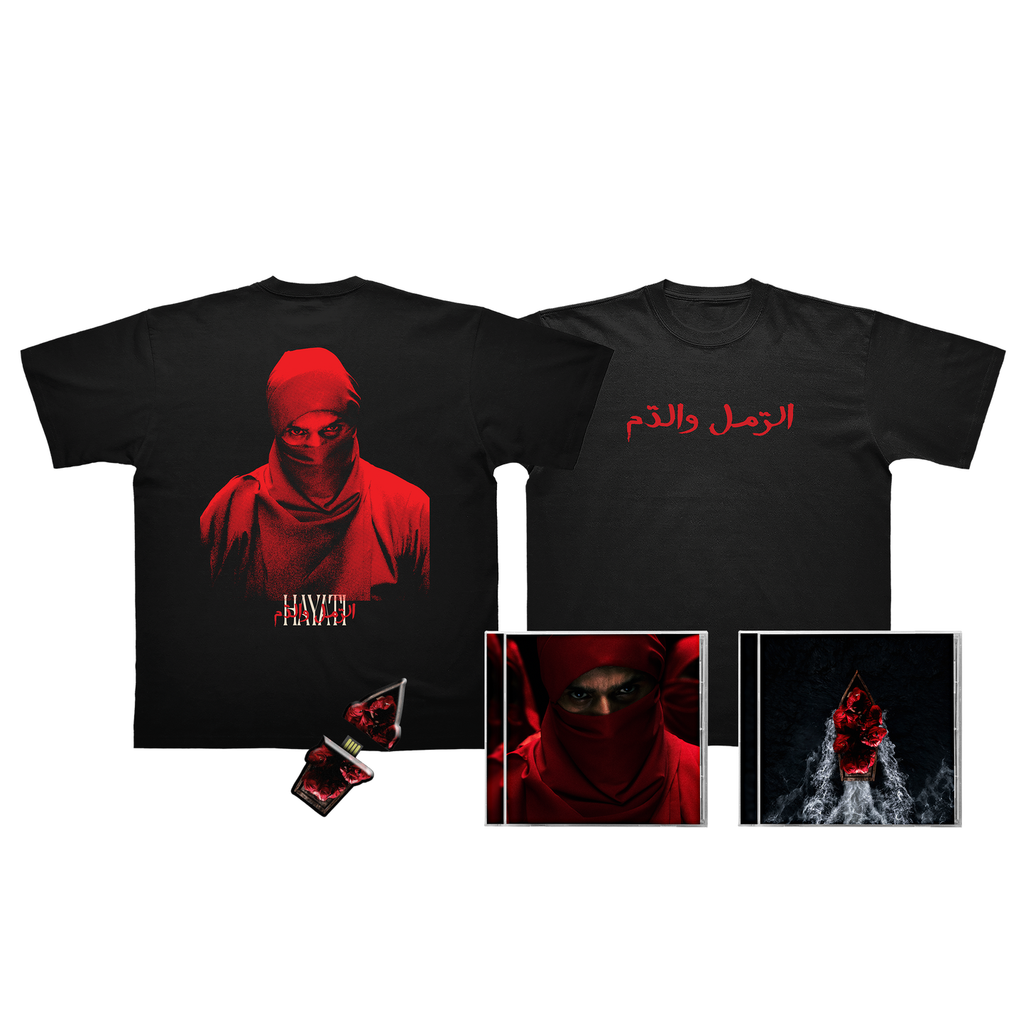 PACK CD standard + CD exclusivité web + clé USB + T-shirt au choix